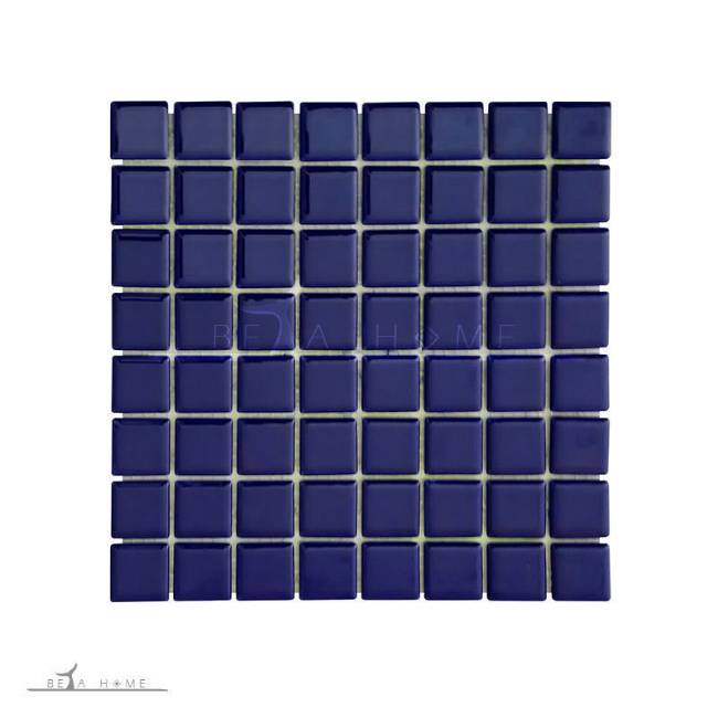 Artema ceramic dark blue mosaic tiles