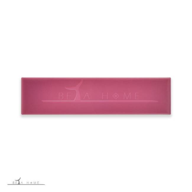 Piato dark pink border tile