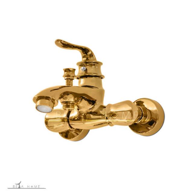 Edrina taps helen gold bath combi faucet