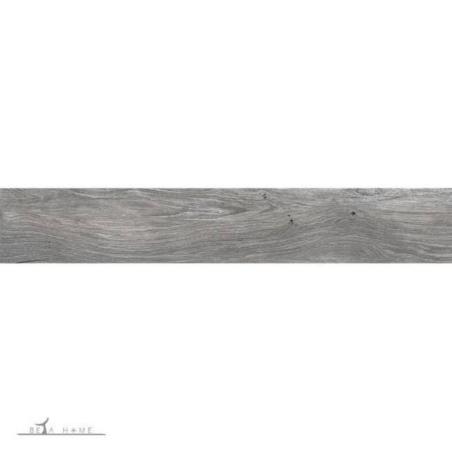 Grey stained wood effect porcelain tiles 20 x120