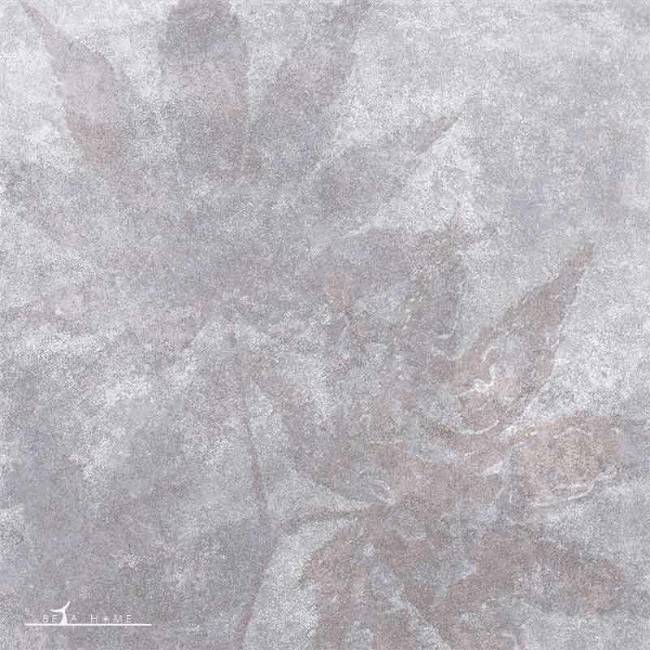 Yuka grey flower slate effect tile