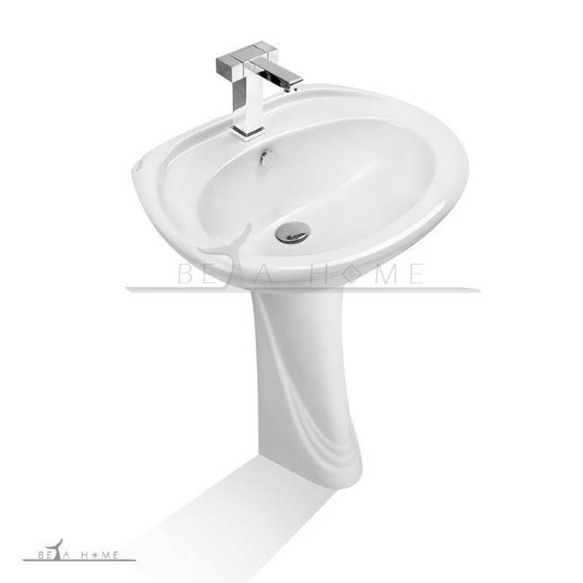 Marjan bathroom sink with pedestal