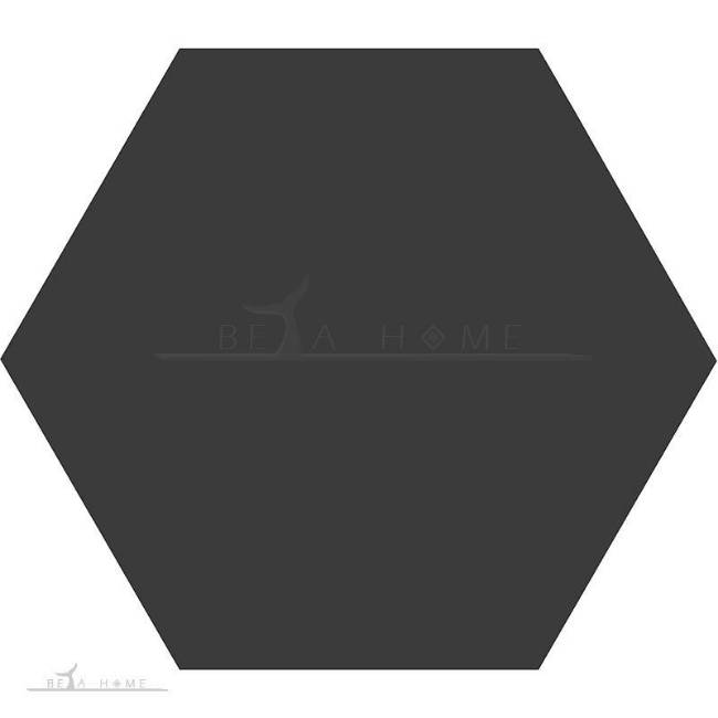 Artema ceramic dark grey hexagon tile