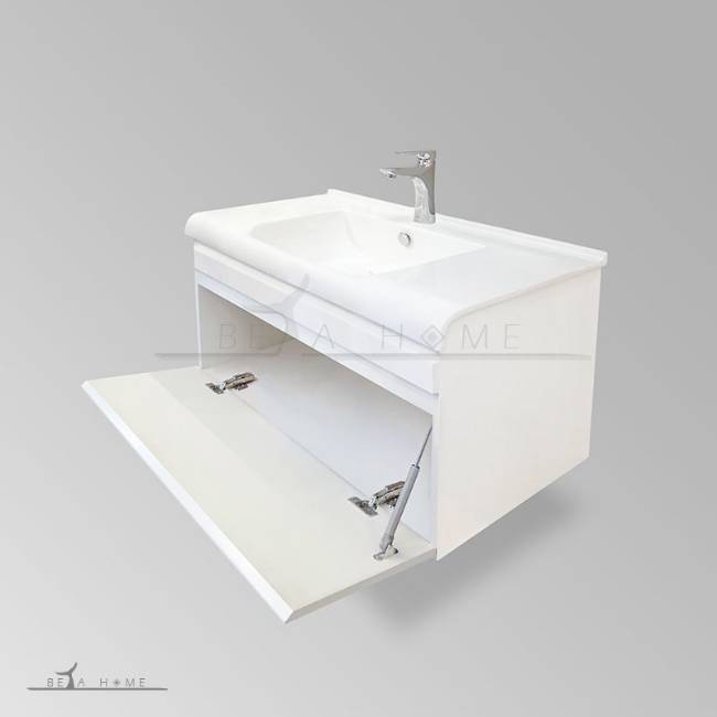 Morvarid white vista sink cabinet