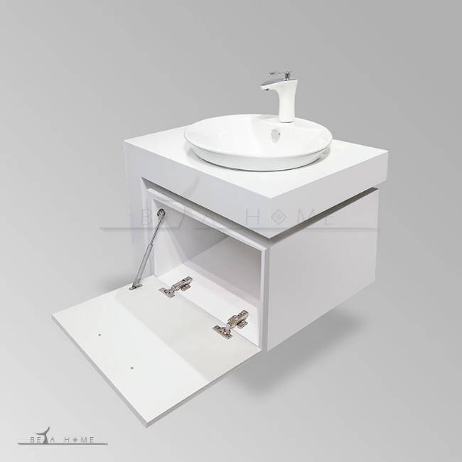 Oriental sink wall mount bathroom cabinet